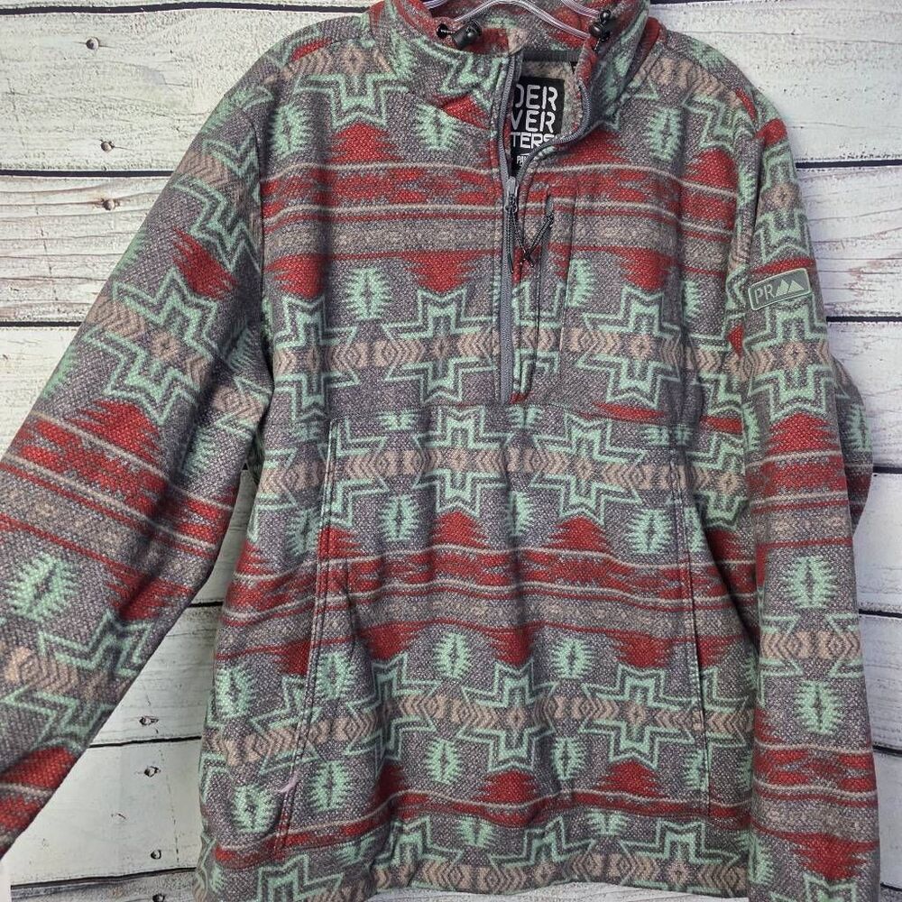 Patterned Pullover Jacket - image 5